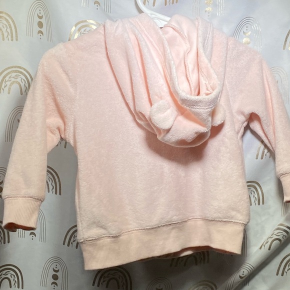 Carter's Soft Pink Zip-Up Hoodie - Picture 7 of 7
